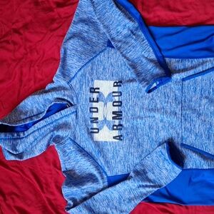 Under Armour Heathered Blue Pullover